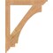 Ekena Millwork Imperial Traditional Smooth Bracket, Western Red Cedar, 3 1/2"W x 32"D x 40"H BKT04X32X40IMP01SWR - alternate 3